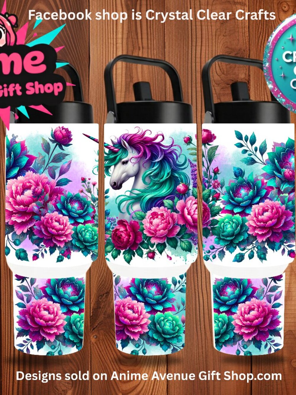 Unicorn 30oz Stainless Steel Tumbler